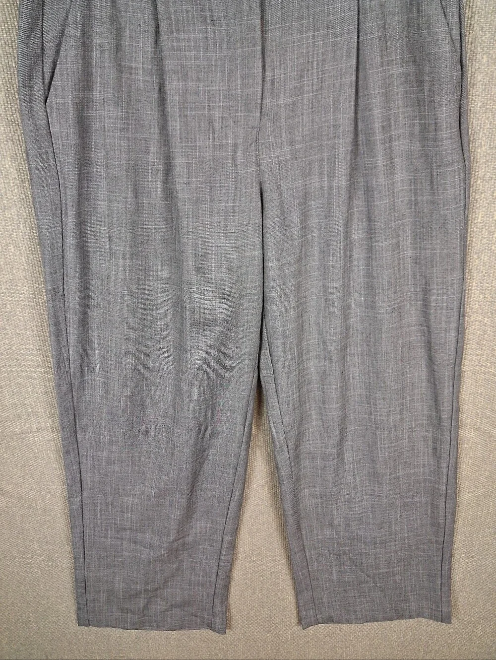 Old Navy Taylor Extra High-Rise Wide-Leg Full-Length Trouser Pants Gray Size L